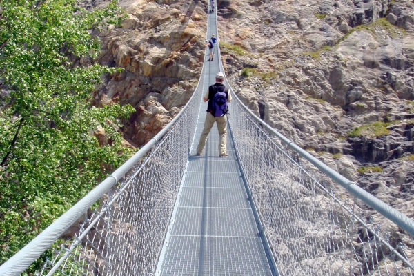 Hängebrücke «Belalp - Riederalp»