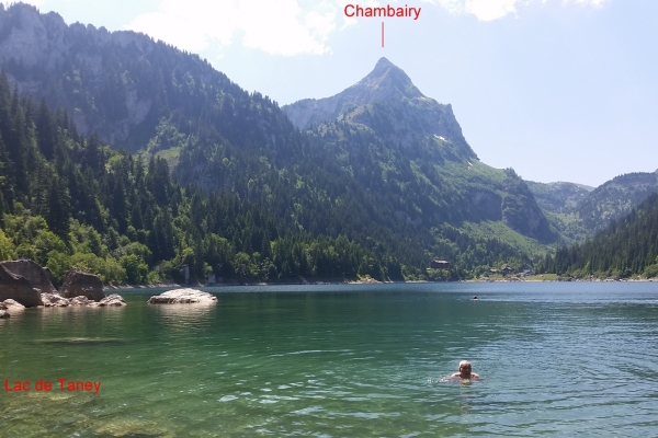 Tour du lac de Taney