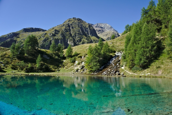 Cab. des Aiguilles Rouges - Louché (Lac Bleu)