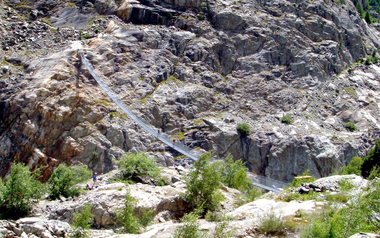 Pont suspendu «Belalp - Riederalp»