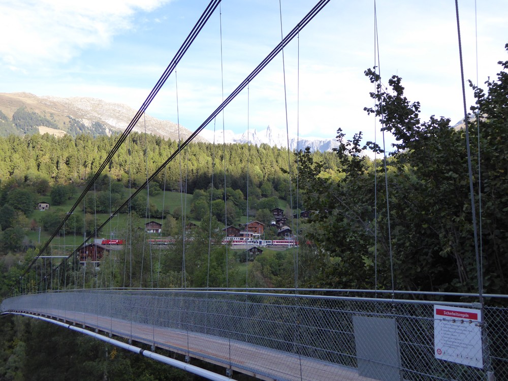 Pont suspendu Fürgangen – Mühlebach