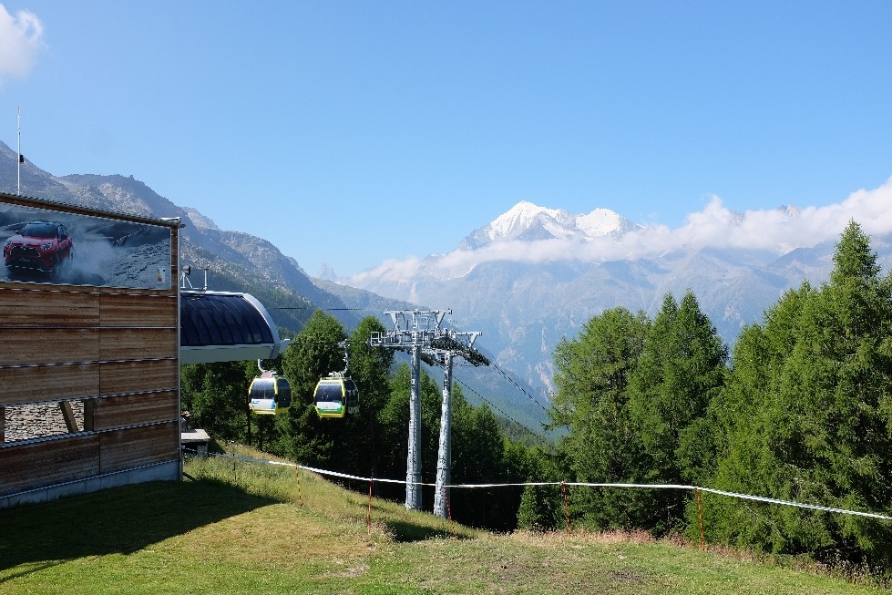 Arrivée à Hannigalp