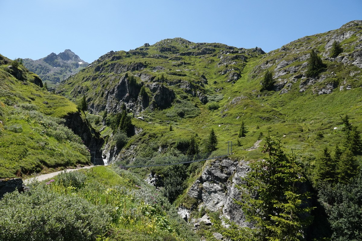 Passerelle de Sery, Copyright Verbier Tourisme