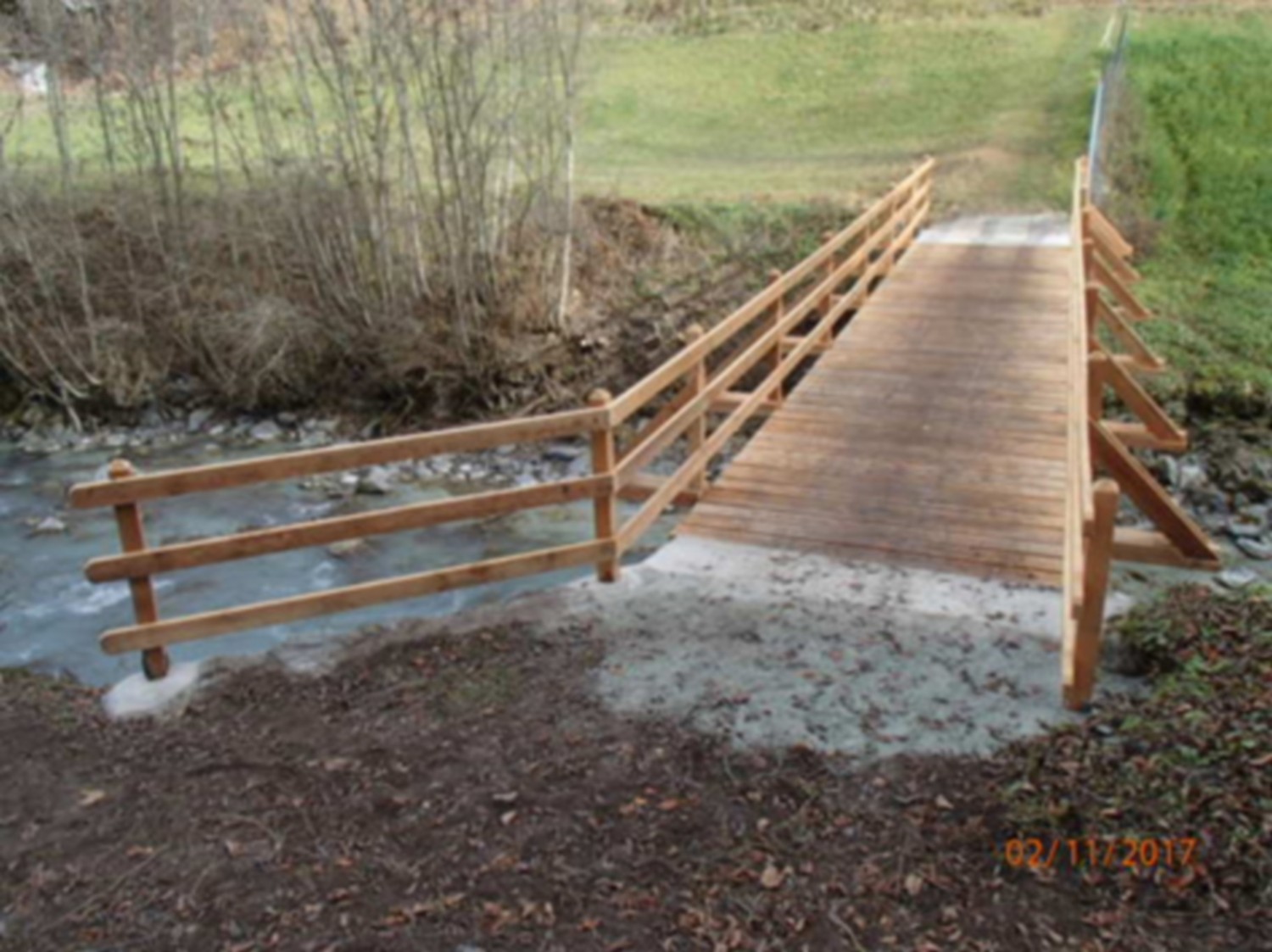 Pont sur la Borgne La Luette